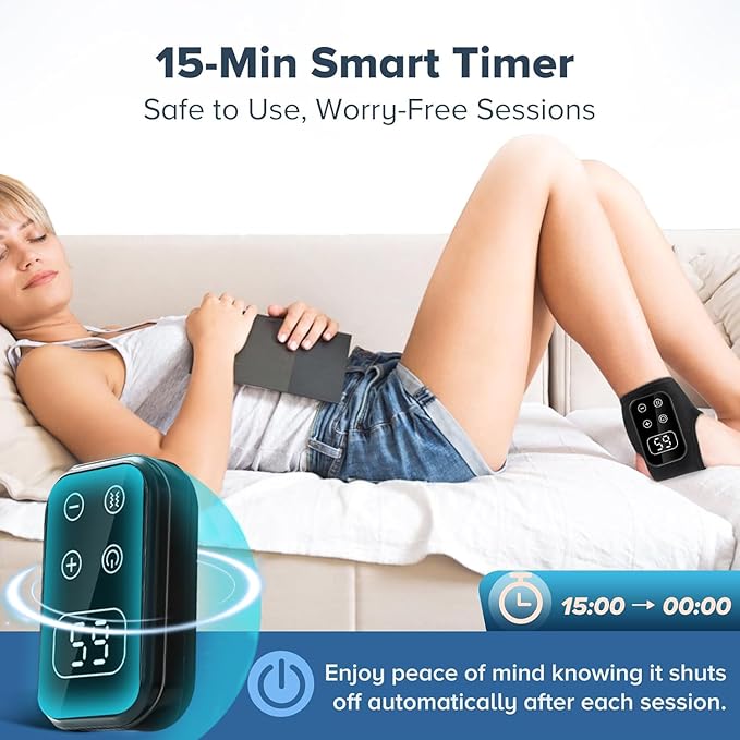 Ankle Massager with Heating Pad