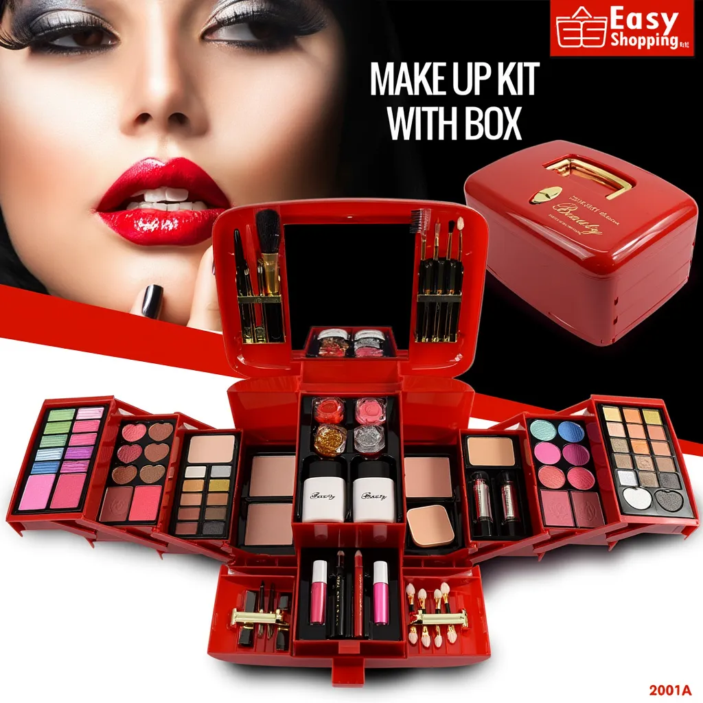 Girls Makeup Kit With Box | طقم مكياج للبنات مع علبة