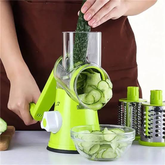 Table Top Drum Grater and Vegetable Chopper